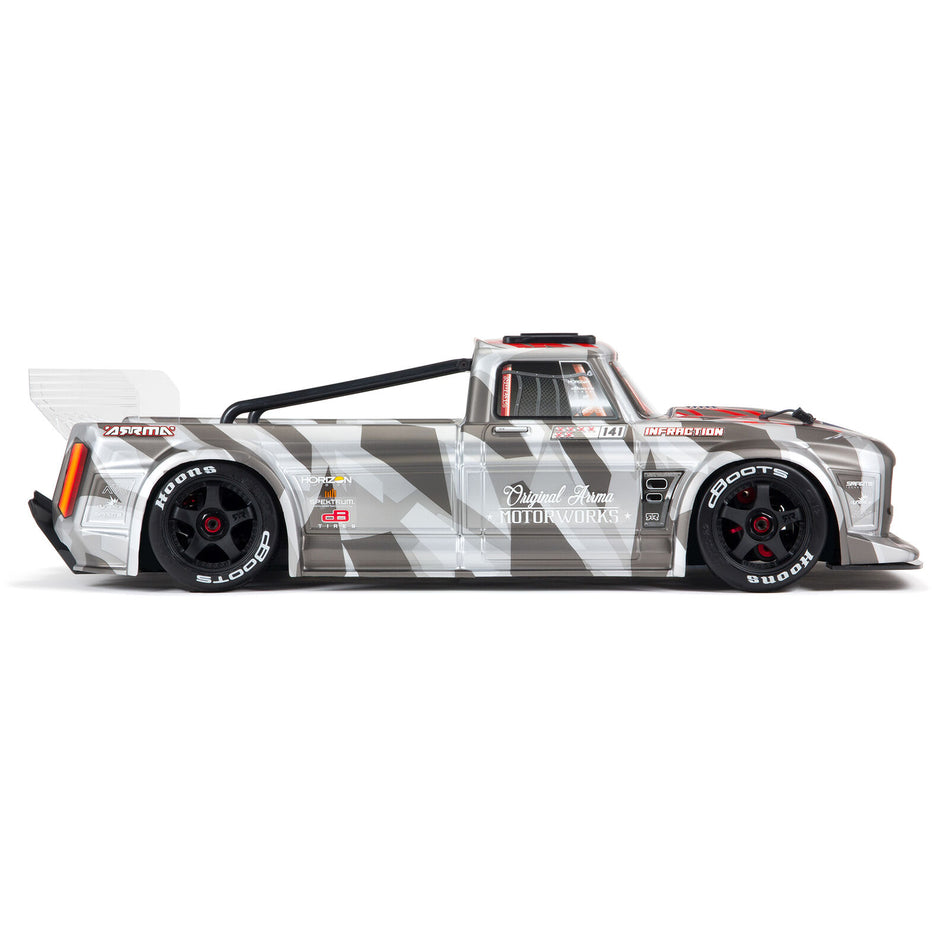ARRMA 1/7 INFRACTION 6S BLX All-Road Truck RTR, Silver