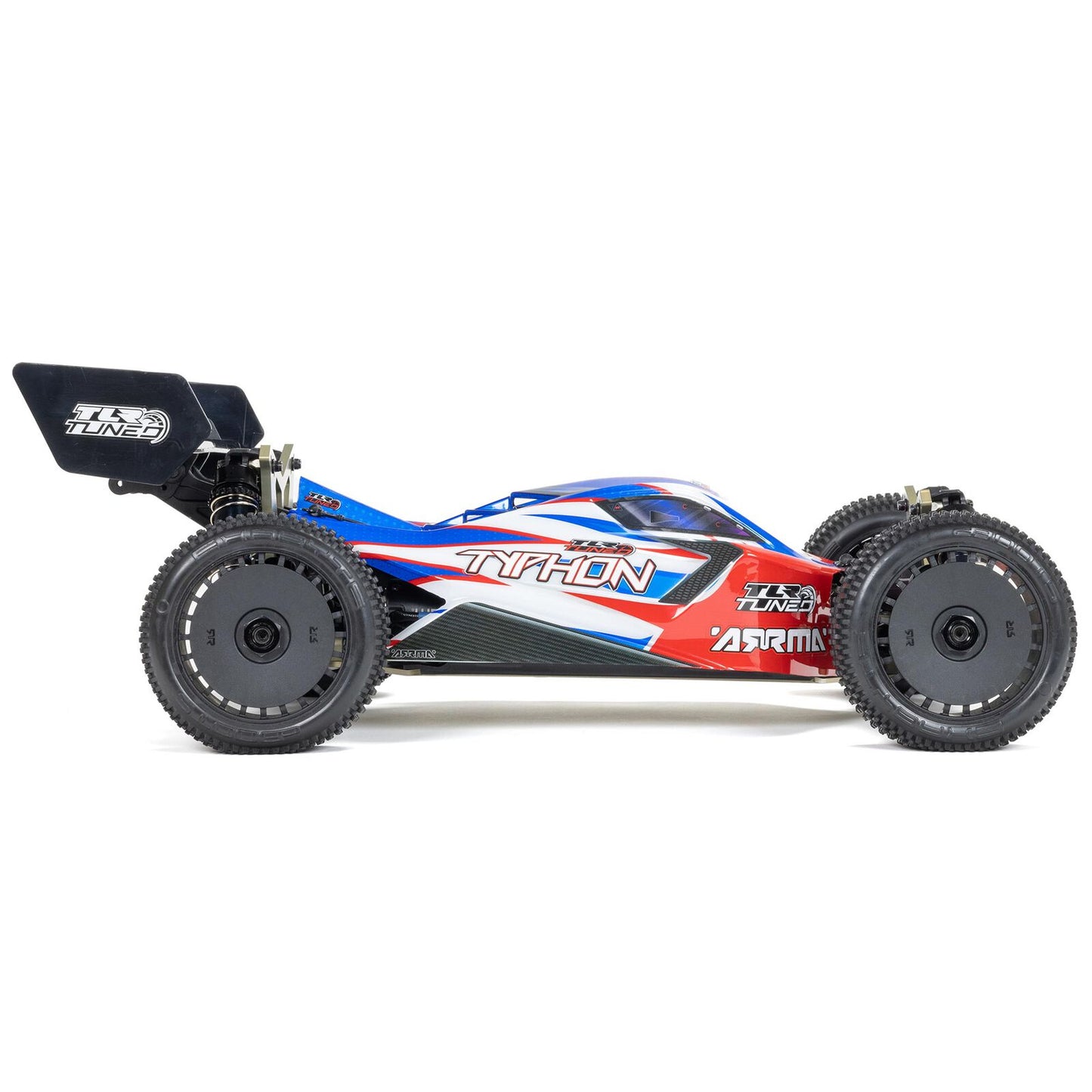 1/8 TLR Tuned TYPHON 6S 4WD BLX Buggy RTR, Red/Blue