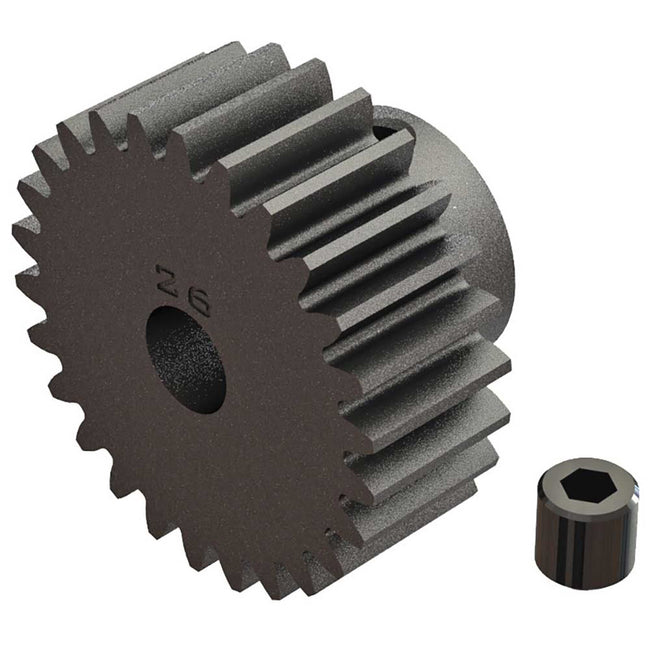 AR310877 Pinion Gear 26T 0.8 Mod 4x4 BLX 3S