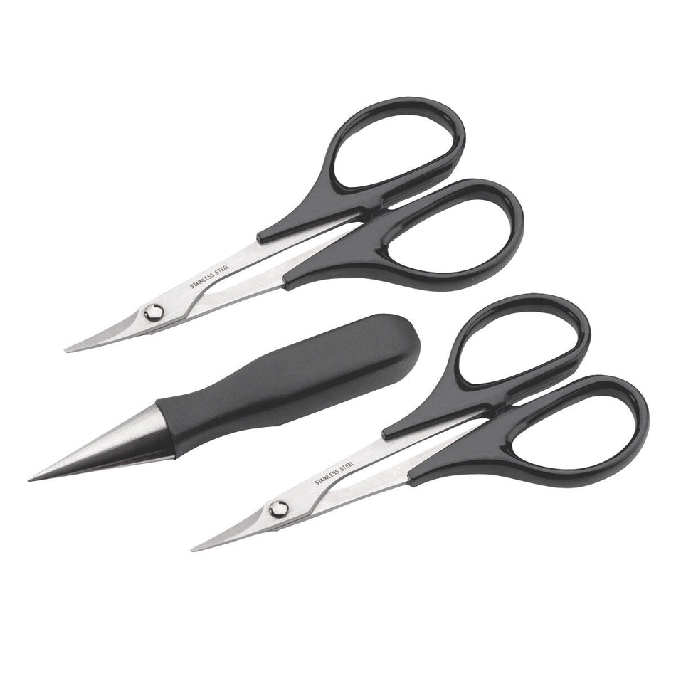 Body Reamer, Scissors (Curved and Straight) Set