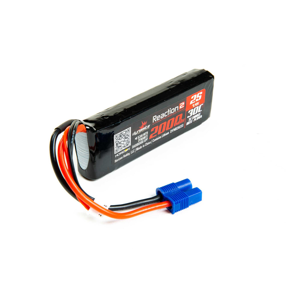 7.4V 2000mAh 30c LiPo