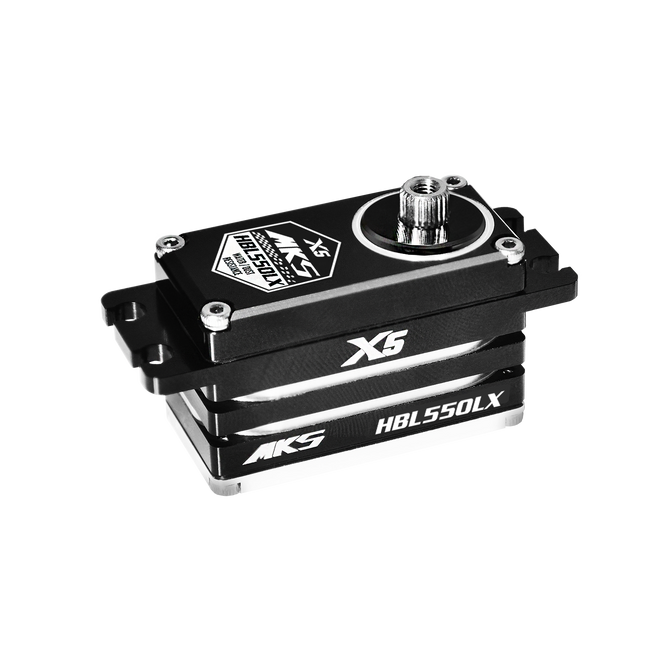 X5 HBL550LX MKS Brushless Titanium Gear Low Profile Digital Servo (High Voltage)