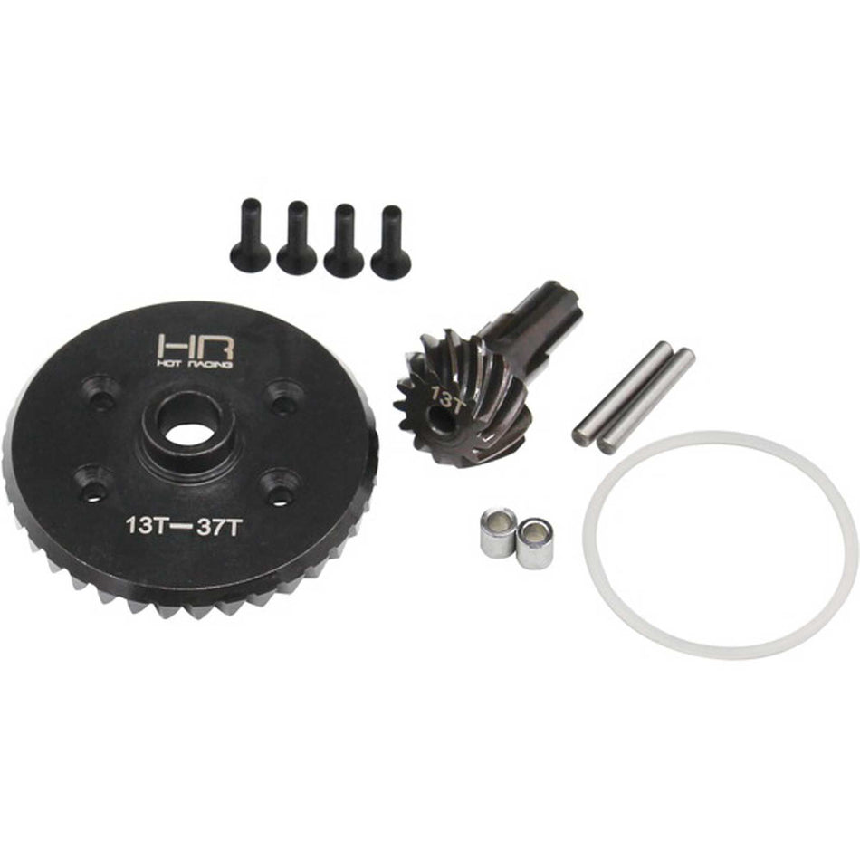 Hot Racing Steel Helical Diff Ring/Pinion - BLX 3S 4S