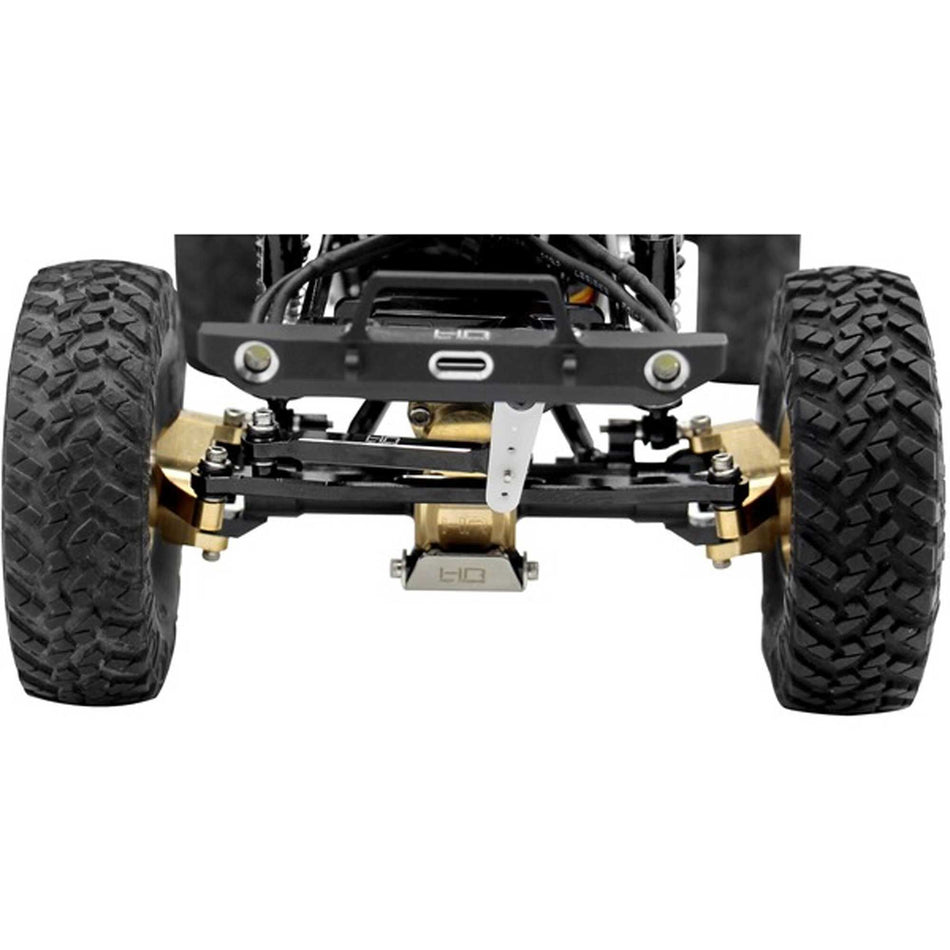 Hot Racing Axial SCX24 Aluminum Fix Tight Tolerance Steering Rod Link (Black)