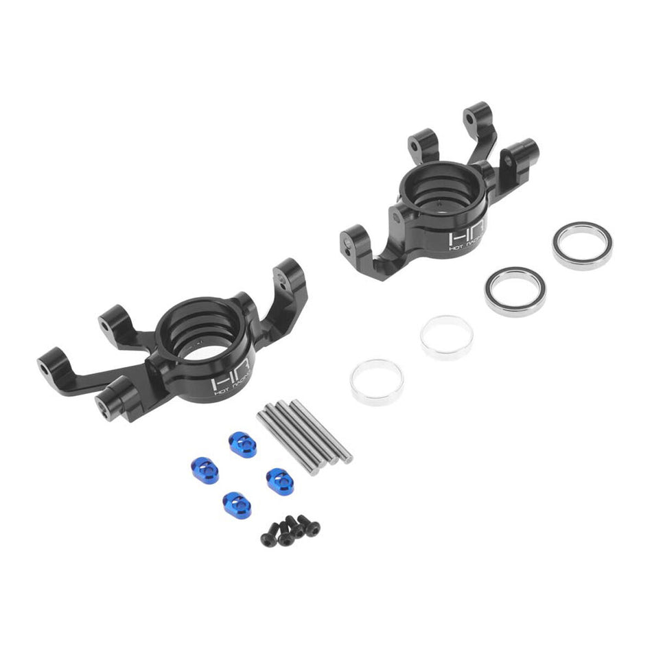 Hot Racing Traxxas® X-Maxx® Aluminum Steering Blocks (Black) | HRAXMX2101