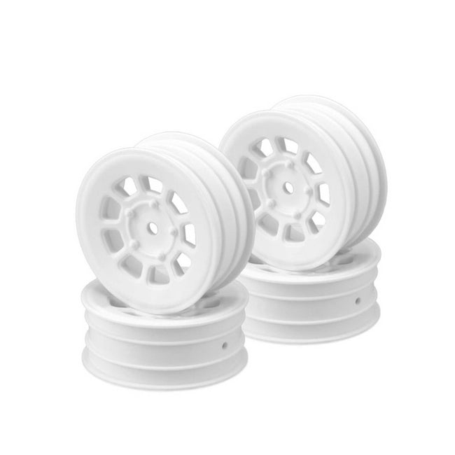 9 shot 2.2" front wheel (white) - 4pc