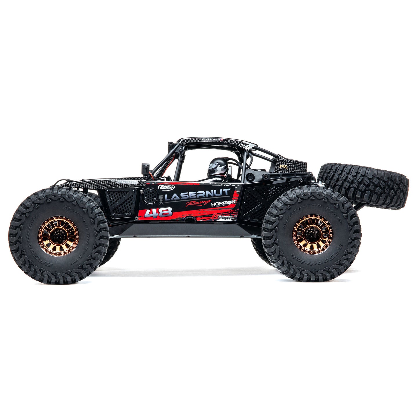 1/10 Lasernut U4 4WD Brushless RTR with Smart and AVC, Black