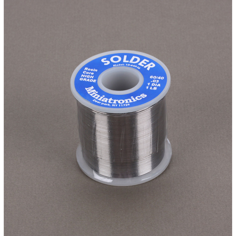 Rosin Core Solder 60/40, 1 lb