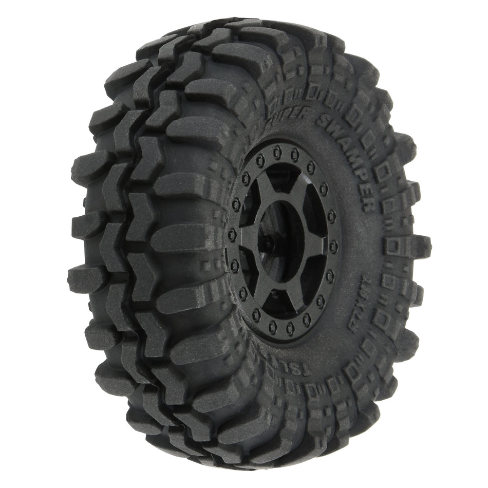 1/24 Pro-Line Super Swamper F/R 1.0" Tires MTD 7mm Blk (4)