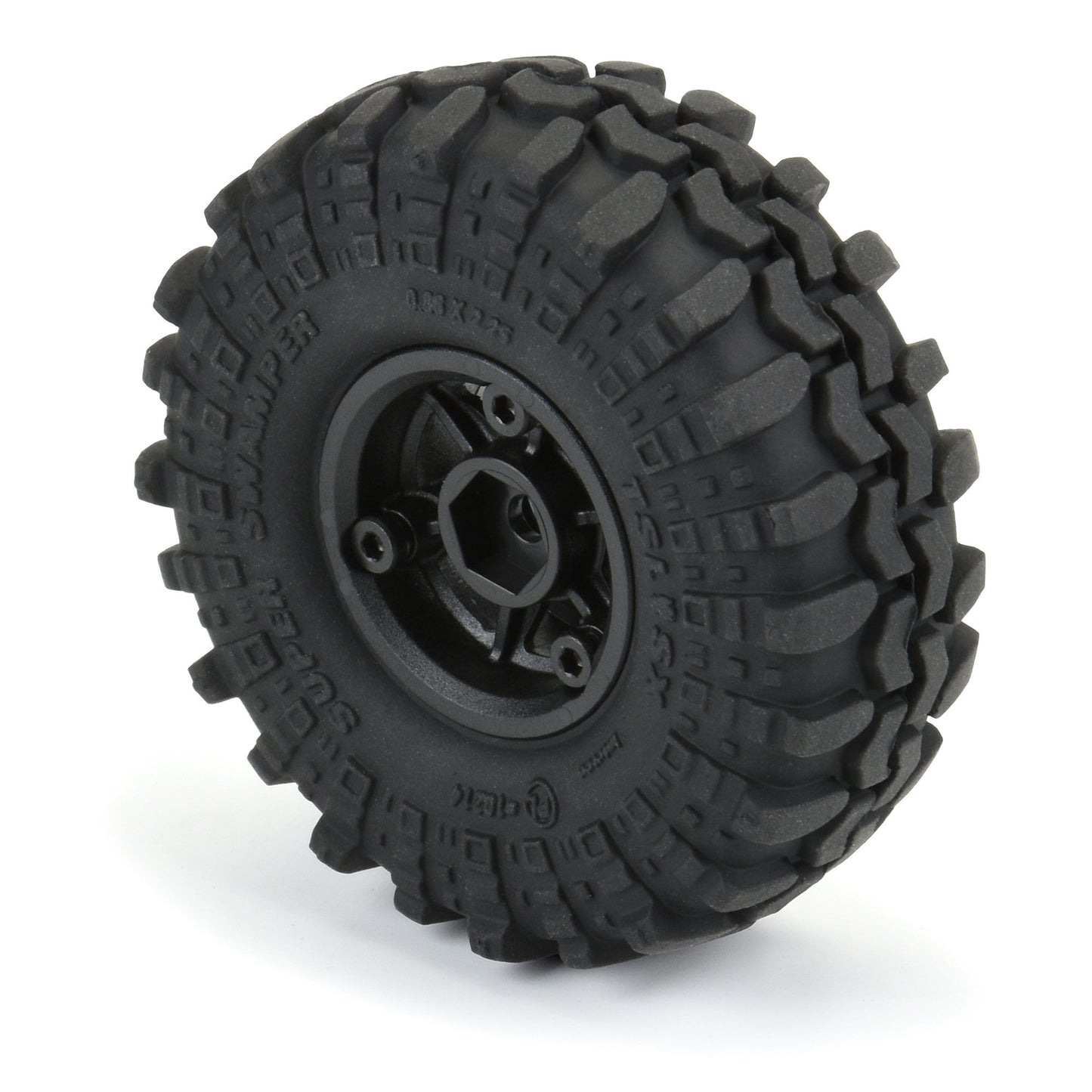 1/24 Pro-Line Super Swamper F/R 1.0" Tires MTD 7mm Blk (4)