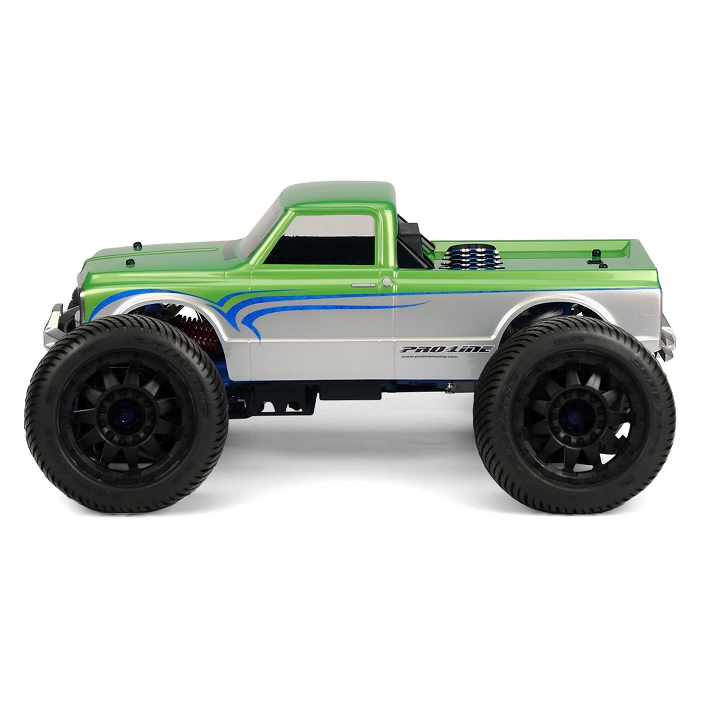 1/8 Pro-Line 1972 Chevy C-10 Long Bed Clear Body: Monster Truck