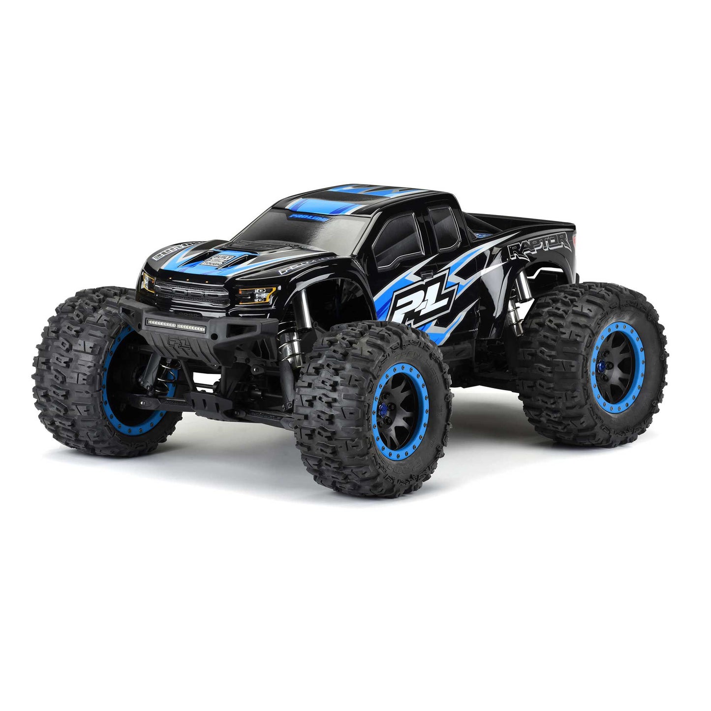 1/5 Pro-Line Pre-Cut 2017 Ford F-150 Raptor Tough-Color Black Body: X-MAXX®