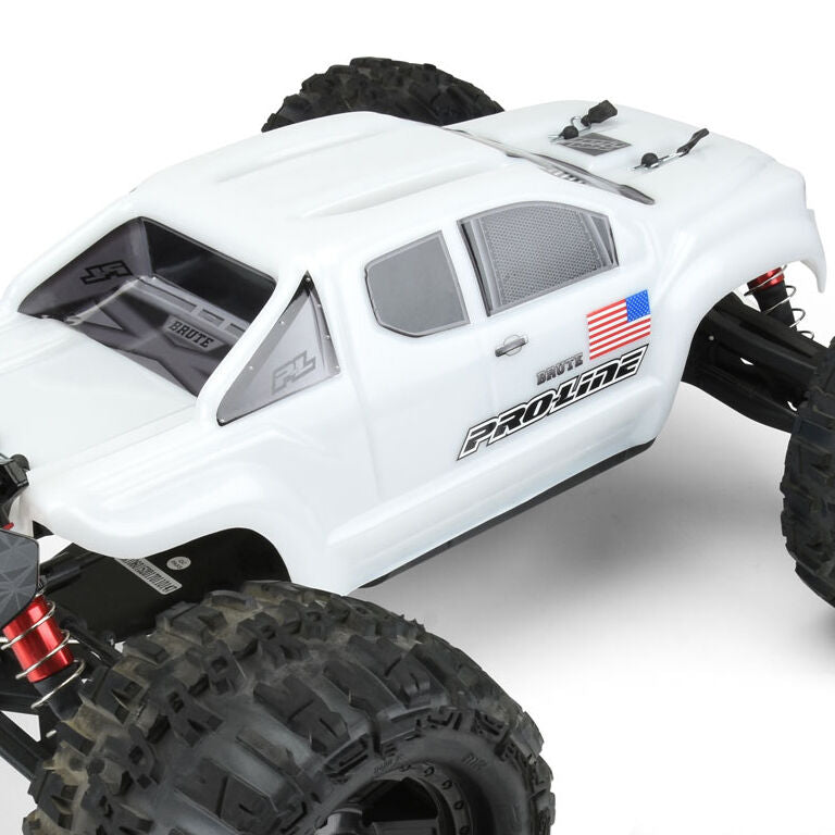 1/8 Pro-Line Pre-Cut Brute Bash Armor White Body: ARRMA® Kraton 6S