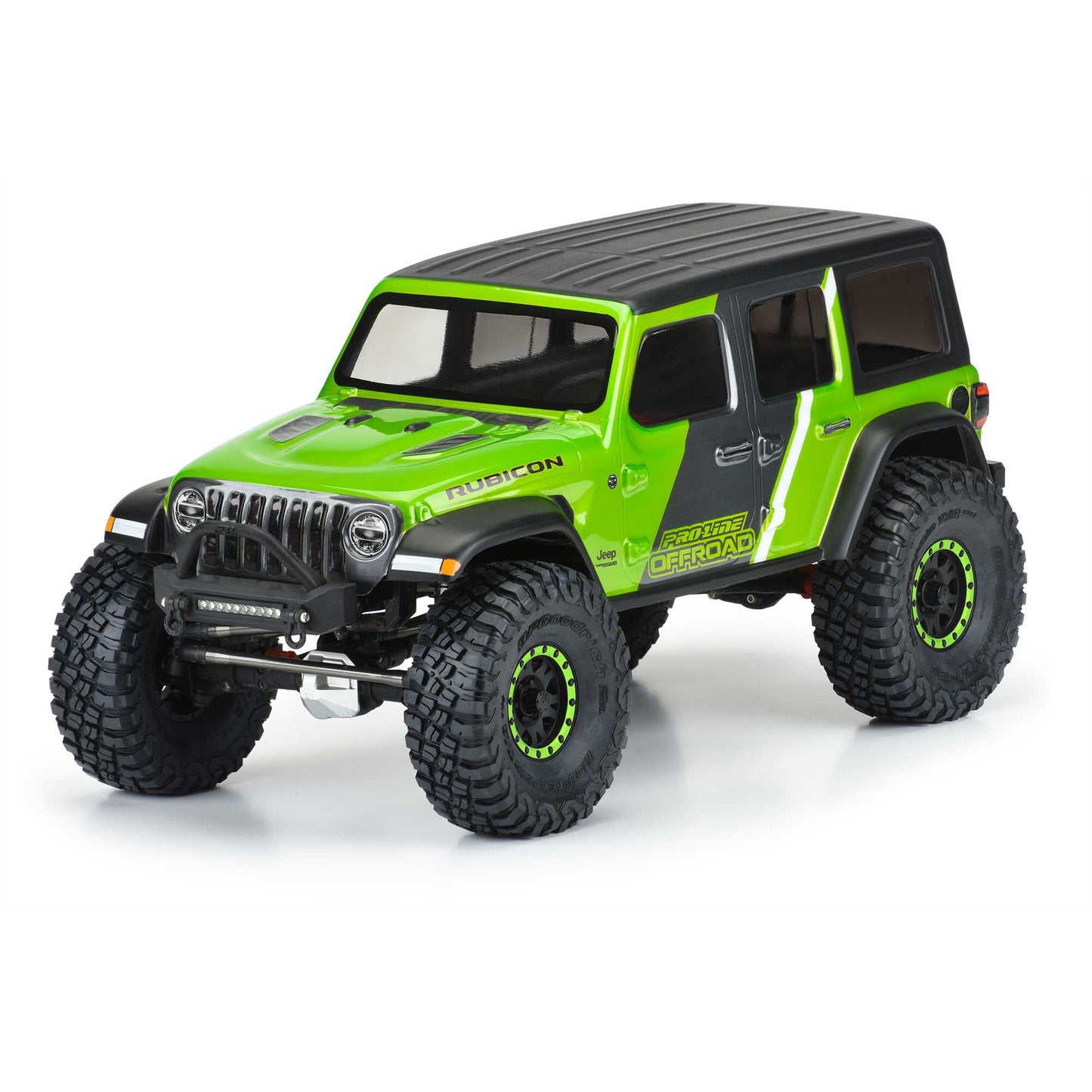 1/10 Pro-Line Jeep® Wrangler JL Unlimitd Rubcn Clr Bdy 12.3" (313mm) WB Crwlrs