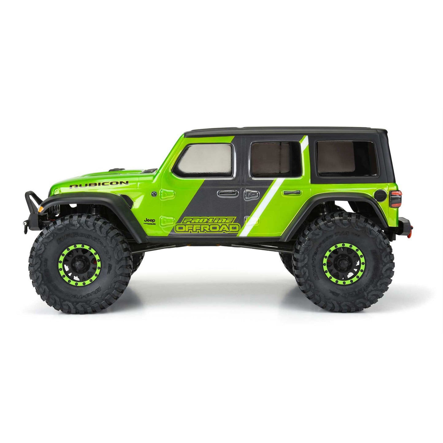 1/10 Pro-Line Jeep® Wrangler JL Unlimitd Rubcn Clr Bdy 12.3" (313mm) WB Crwlrs