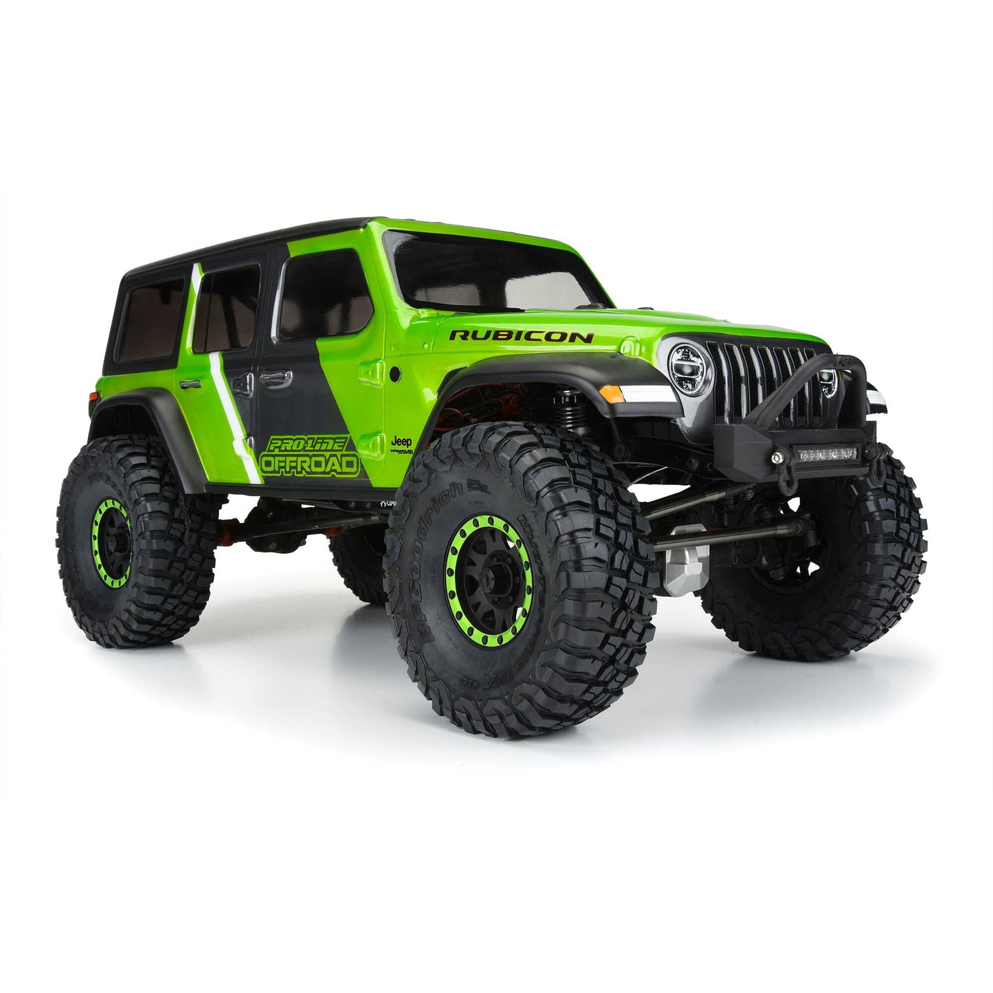 1/10 Pro-Line Jeep® Wrangler JL Unlimitd Rubcn Clr Bdy 12.3" (313mm) WB Crwlrs