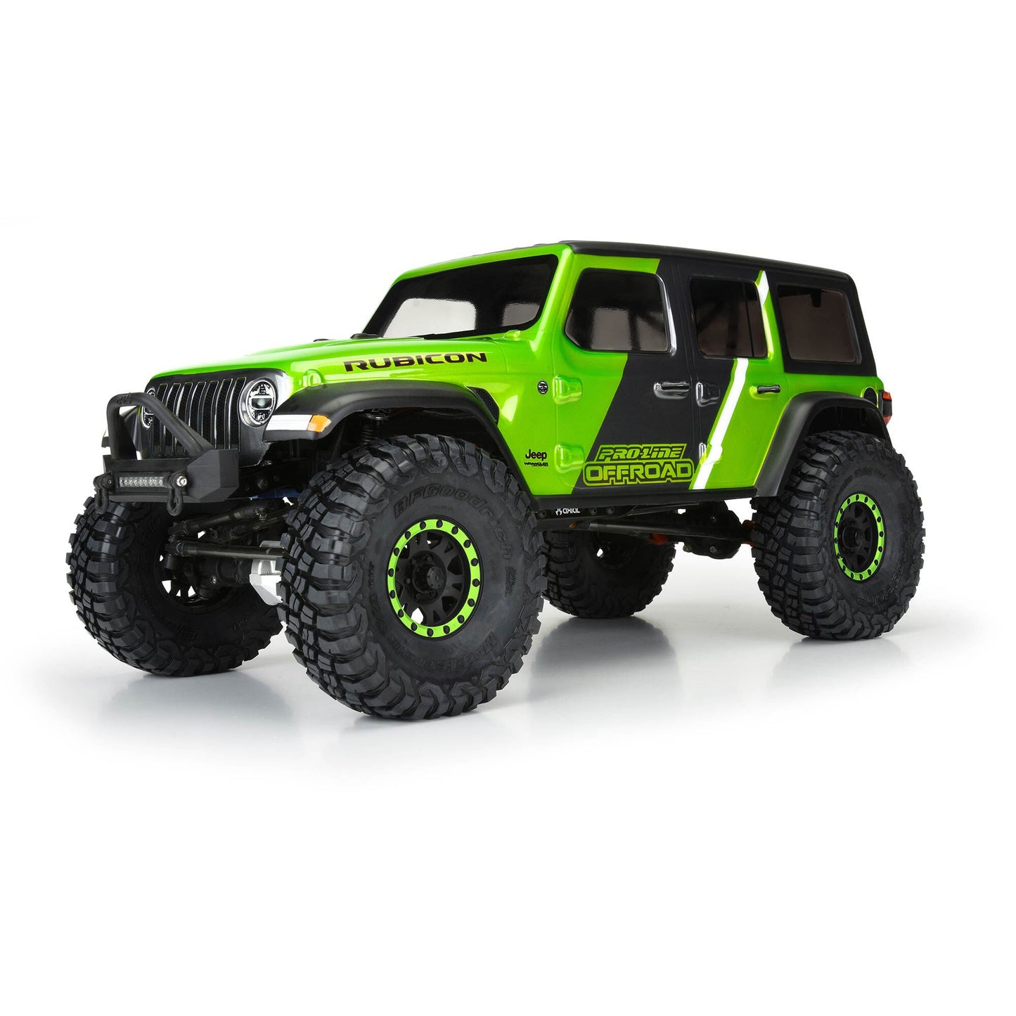 1/10 Pro-Line Jeep® Wrangler JL Unlimitd Rubcn Clr Bdy 12.3" (313mm) WB Crwlrs