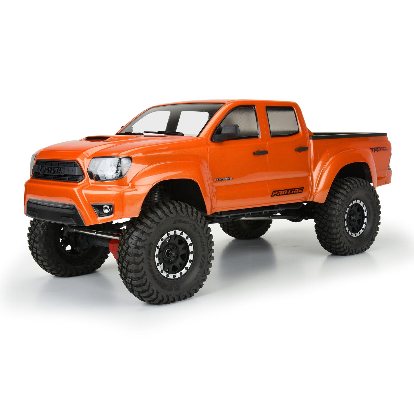 Pro-Line® 1/10 2015 Toyota Tacoma TRD Pro Clear Body 12.3" Wheel Base Crawler