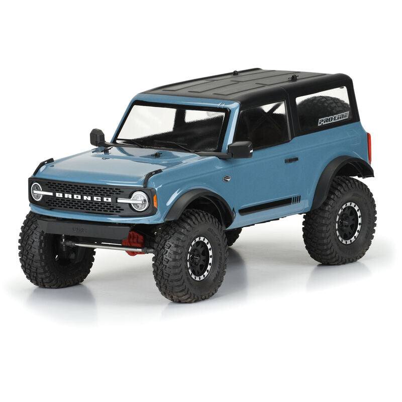 Pro-Line® 1/10 2021 Ford Bronco Clear Body Set 11.4": Crawlers