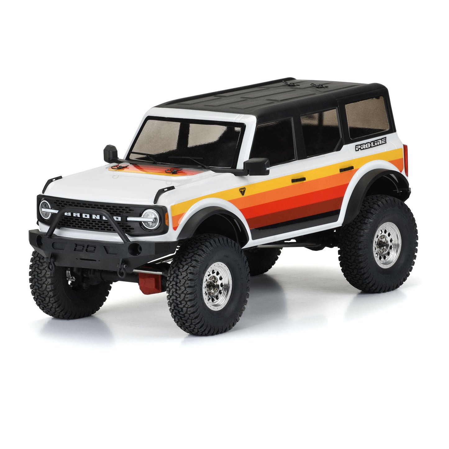 Pro-Line® 1/10 2021 Ford Bronco Clear Body Set 12.3" Wheelbase: Crawlers