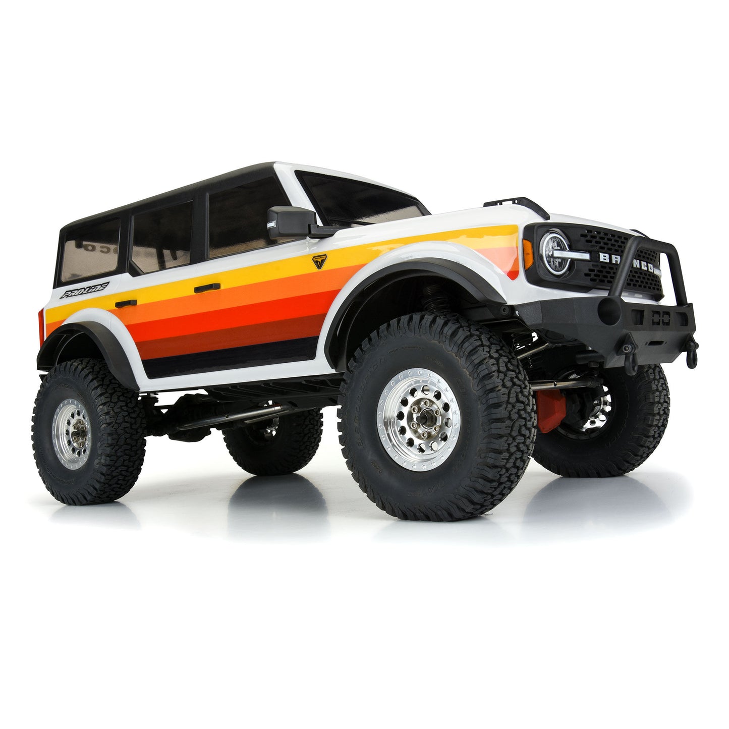 Pro-Line® 1/10 2021 Ford Bronco Clear Body Set 12.3" Wheelbase: Crawlers