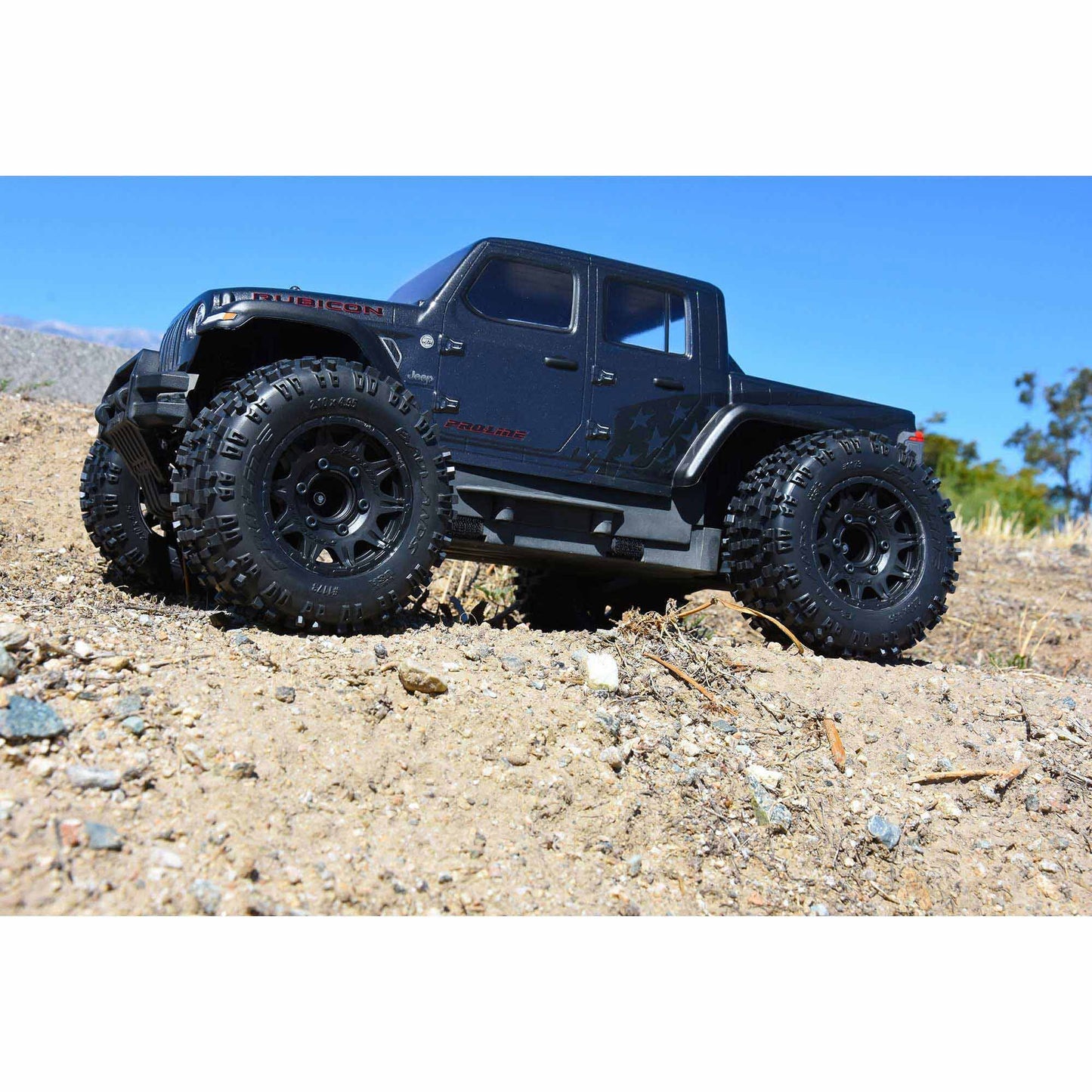 1/10 Pro-Line Jeep Gladiator Rubicon Clear Body: Granite