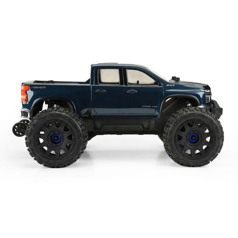 1/8 Pro-Line 2021 Chevy Silverado 2500 HD Clear Body: E-REVO 2.0 & MAXX