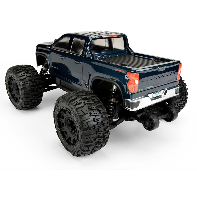 1/8 Pro-Line 2021 Chevy Silverado 2500 HD Clear Body: E-REVO 2.0 & MAXX