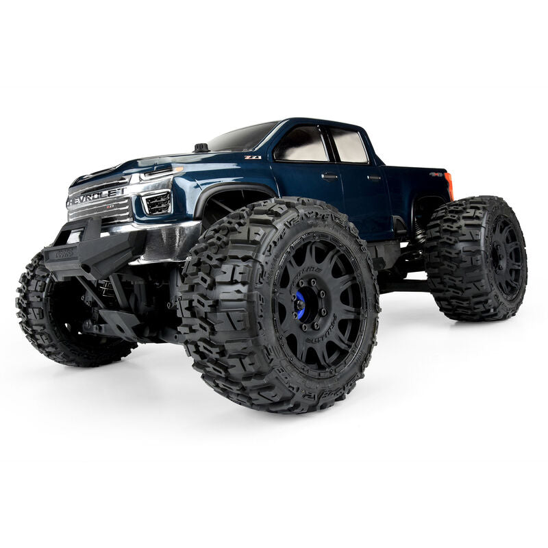 1/8 Pro-Line 2021 Chevy Silverado 2500 HD Clear Body: E-REVO 2.0 & MAXX