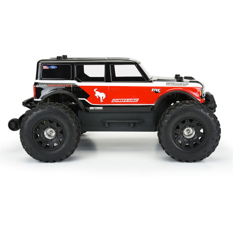 Pro-Line® 1/10 2021 Ford Bronco Clear Body: Stampede, Granite, Vorteks