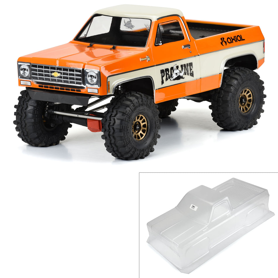 1/6 Pro-Line 1978 Chevy K-10 Clear Body: SCX6