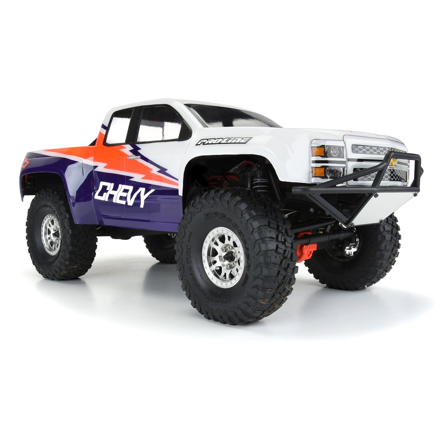 Pro-Line® 1/10 2015 Chevy Silverado Pre-Rnr Clr Bdy 12.3" WB