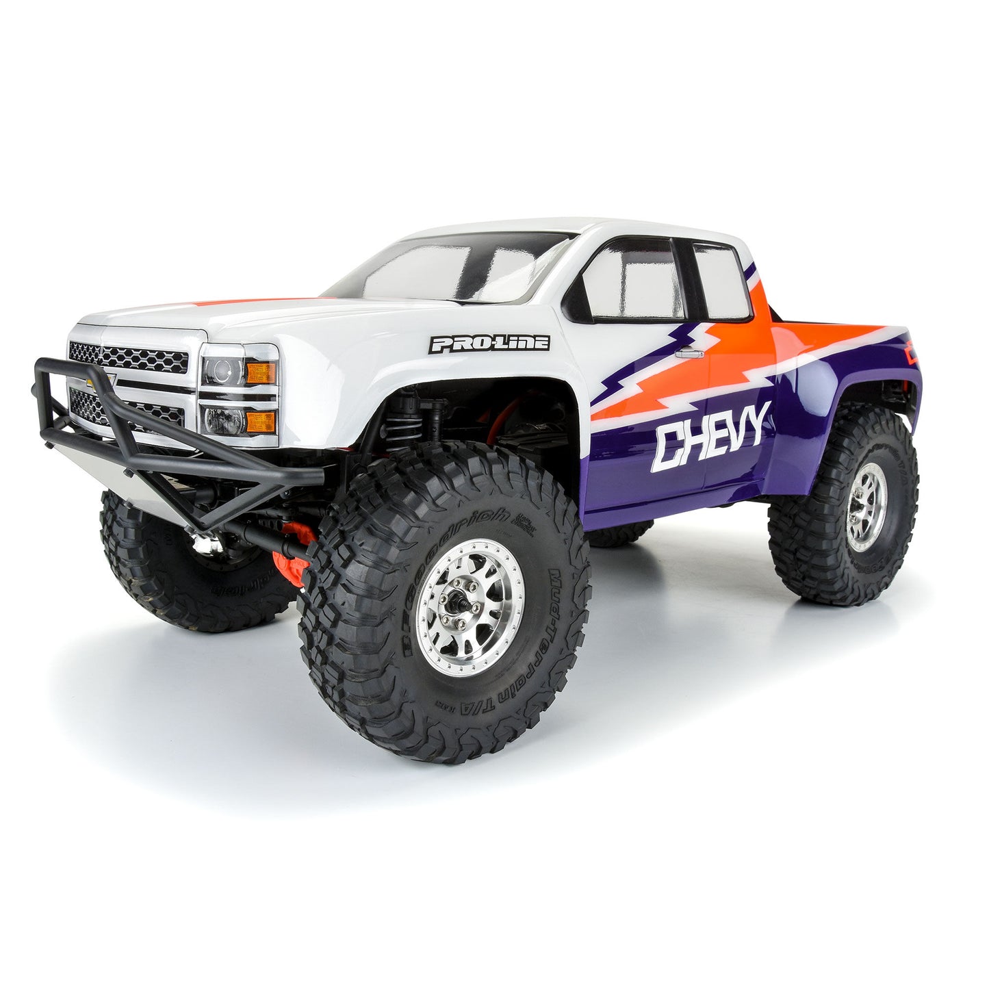 Pro-Line® 1/10 2015 Chevy Silverado Pre-Rnr Clr Bdy 12.3" WB