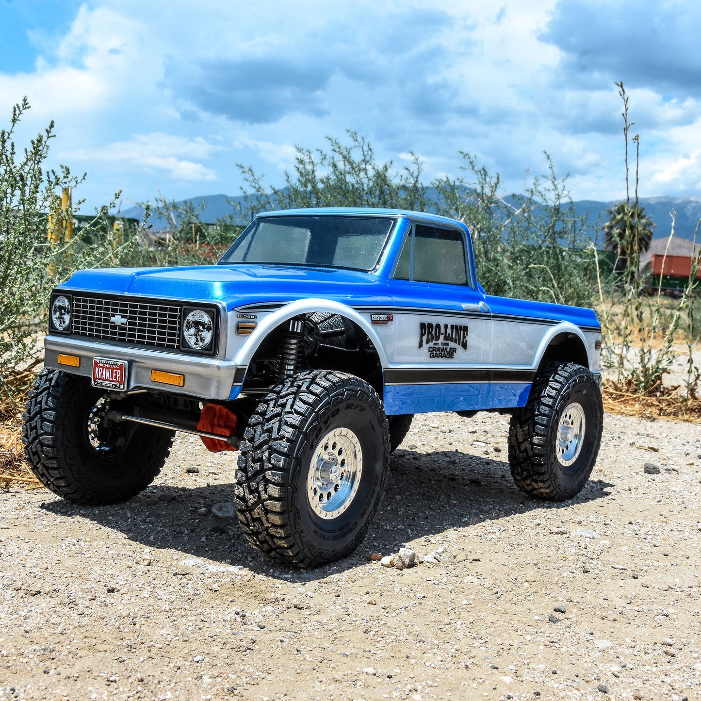 Pro-Line® 1/10 1972 Chevy K-10 Clear Body 12.3" Wheelbase Crawlers