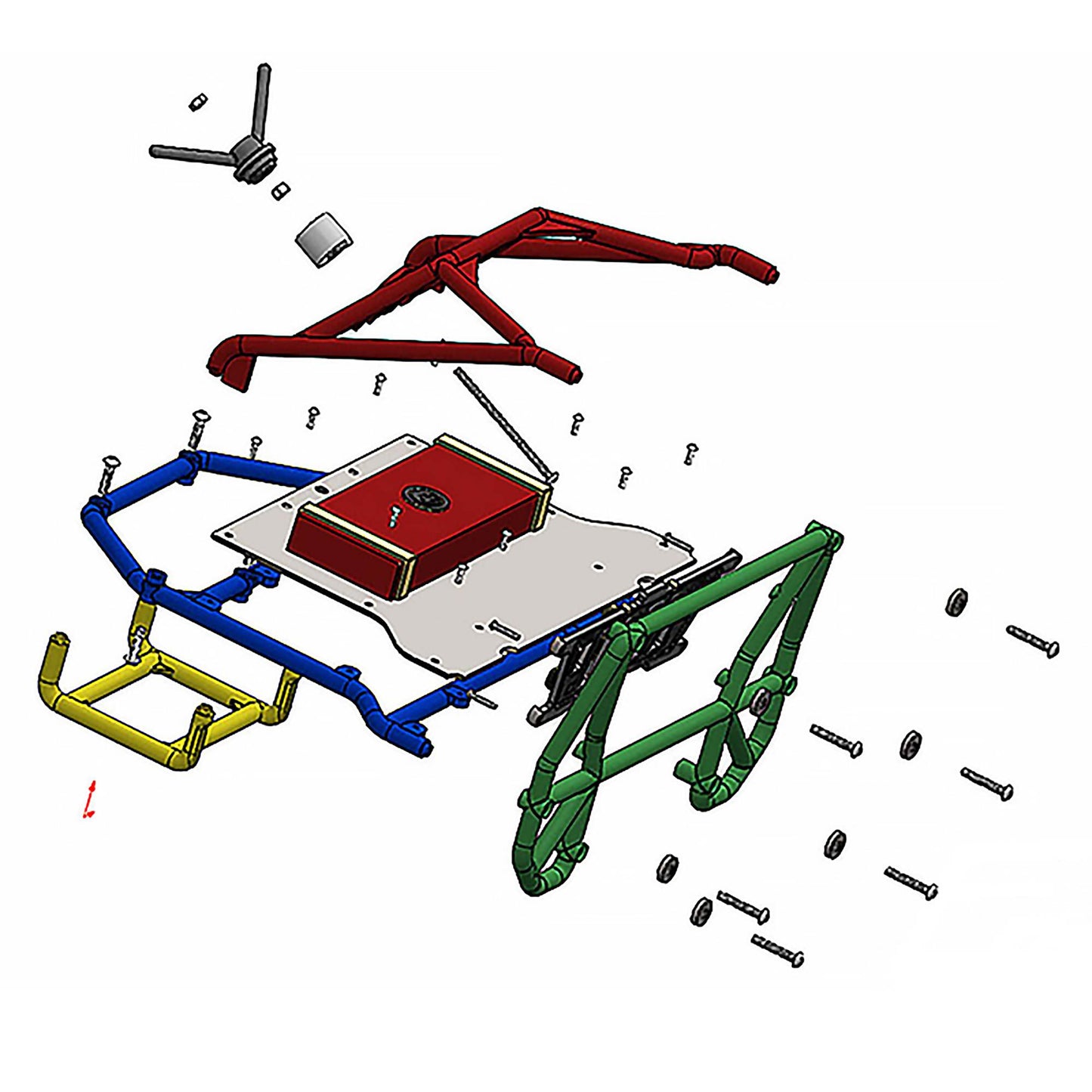 Pro-Line® 1/10 Back-Half Cage for Pro-Line Cab Only Crawler Bodies