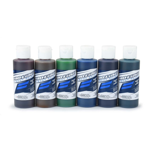 RC Car Body Paint Candy Set (6 Pac