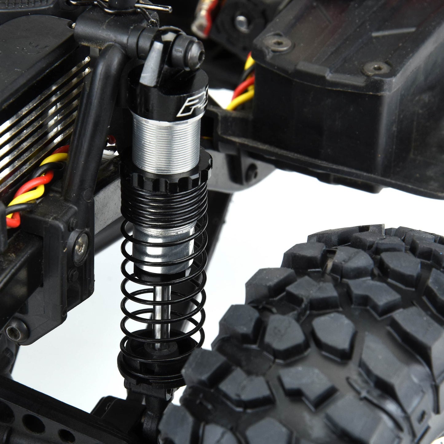 Pro-Line® 1/10 Big Bore Front/Rear (90mm-95mm) Scaler Shocks for most Crawlers