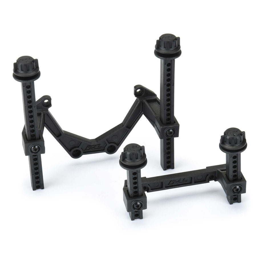 Pro-Line® 1/10 Extended Front/Rear Body Mounts: Rustler 4x4