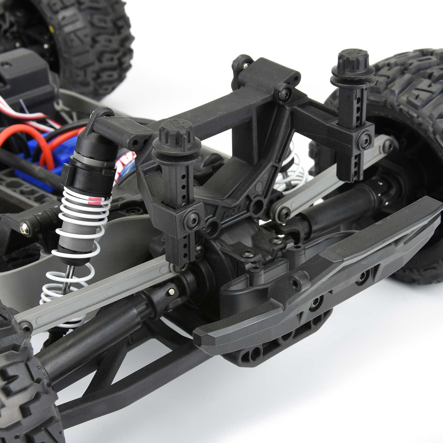 Pro-Line® 1/10 Extended Front/Rear Body Mounts: Rustler 4x4