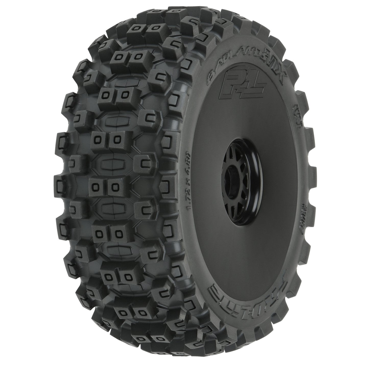 1/8 Pro-Line Badlands MX M2 Front/Rear Buggy Tires Mounted 17mm Black (2)