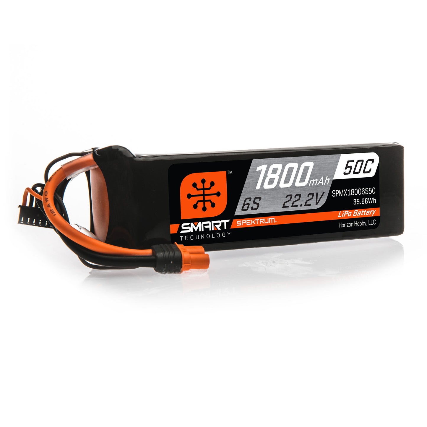 SPMX18006S50 1800mAh 6S 22.2V 50C Smart LiPo Battery; IC3