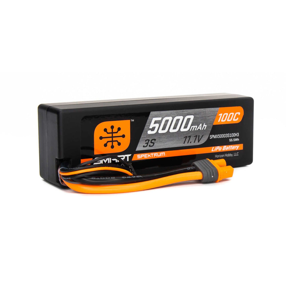 SPMX50003S100H3 5000mAh 3S 11.1V 100C Smart LiPo Hardcase; IC3