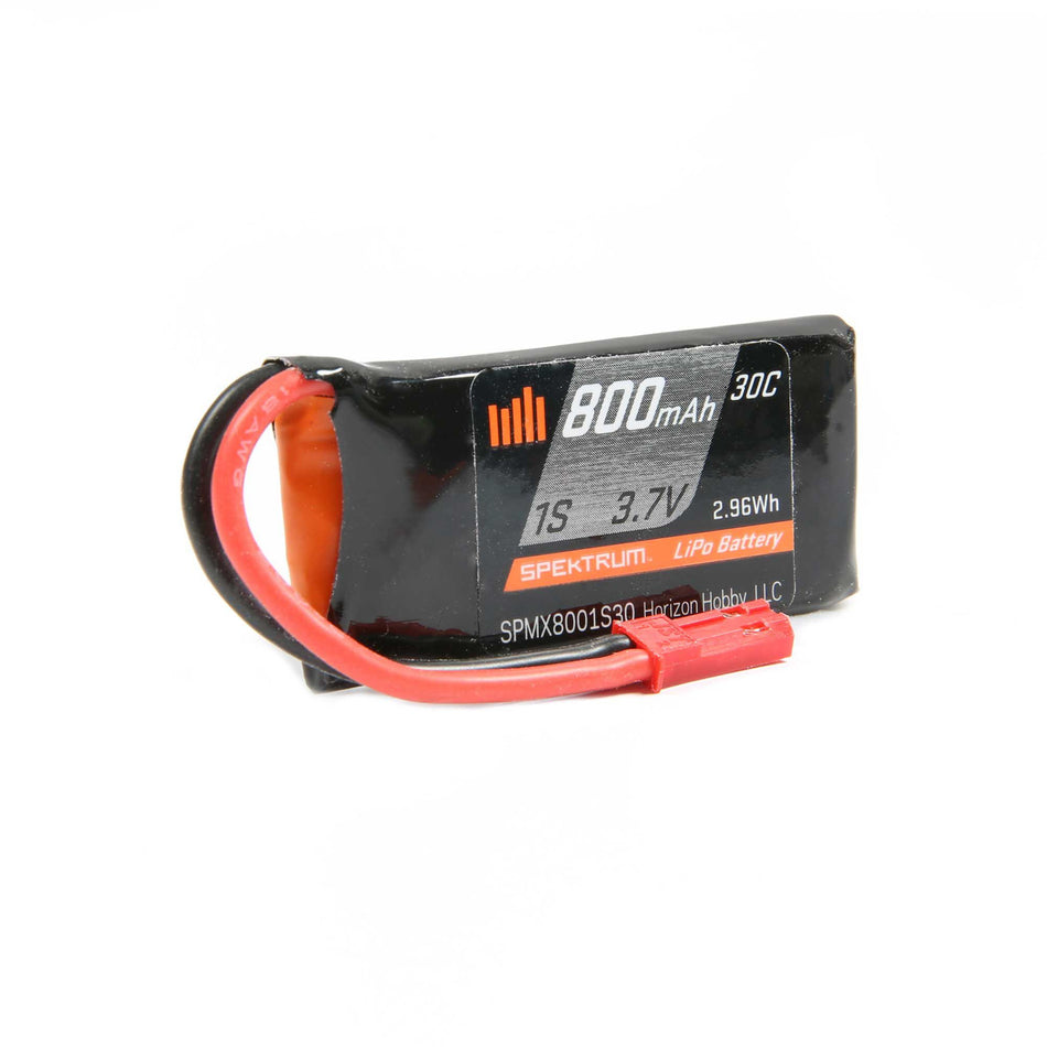 SPMX8001S30 800mAh 1S 3.7V 30C LiPo Batter