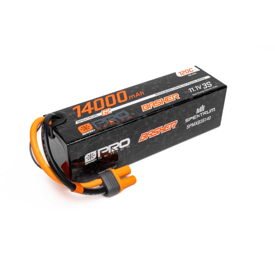 14000mAh 3S 11.1V Smart Pro Basher LiPo 120C; IC5