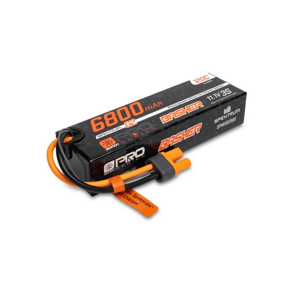 6800mAh 3S 11.1V Smart Pro Basher LiPo 120C; IC5