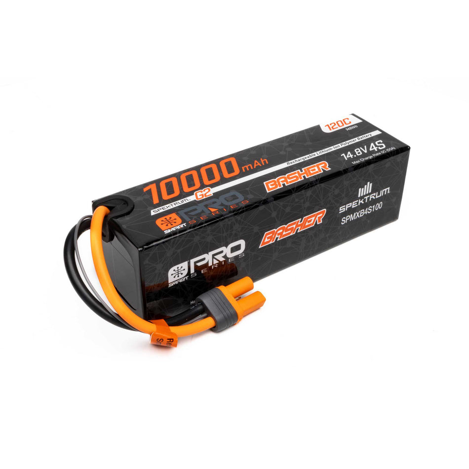 10000mAh 4S 14.8V Smart Pro Basher LiPo 120C; IC5