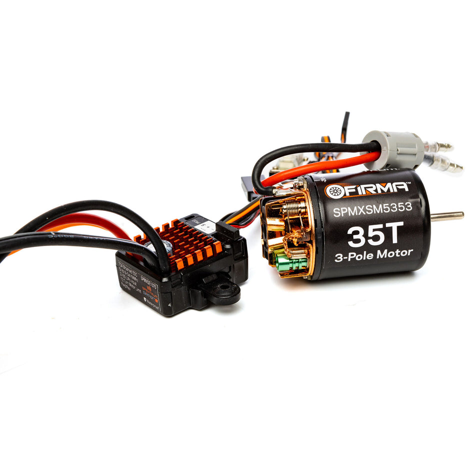 Spektrum SPMXSEMC12 FIRMA 70A BR Smart ESC/35T Brushed Motor Combo