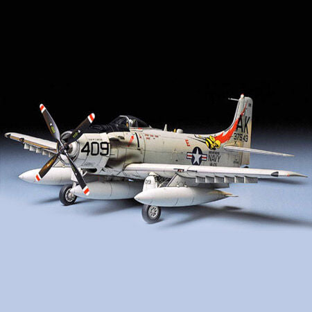 1/48 A1H Skyraider USN Plastic Model