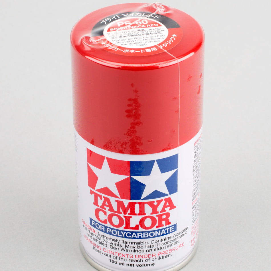 Tamiya polycarbonate PS-60 Bright Mica Red