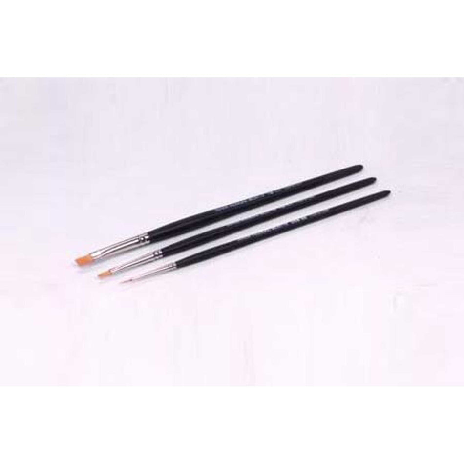 Tamiya 87067 Modeling Brush HF Standard Set – High-Quality Hobby Brush 3-Pack